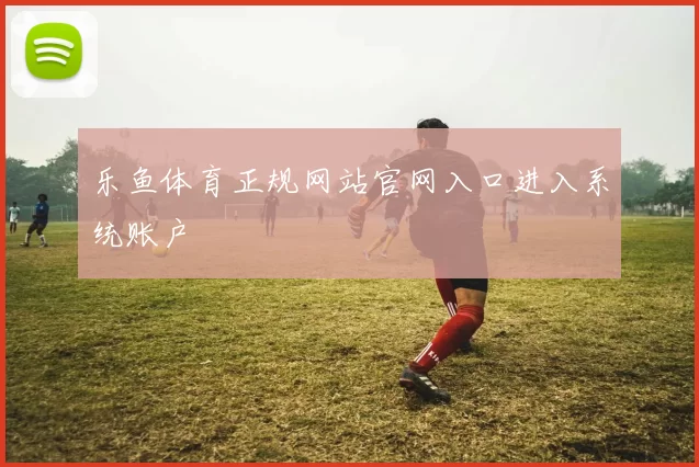 乐鱼体育正规网站官网入口进入系统账户